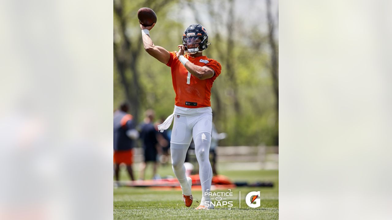 Chicago Bears fullback Khari Blasingame (35) catches a pass during warmups  before an NFL football game in Chicago, Sunday, Nov. 13, 2022. (AP  Photo/Nam Y. Huh Stock Photo - Alamy