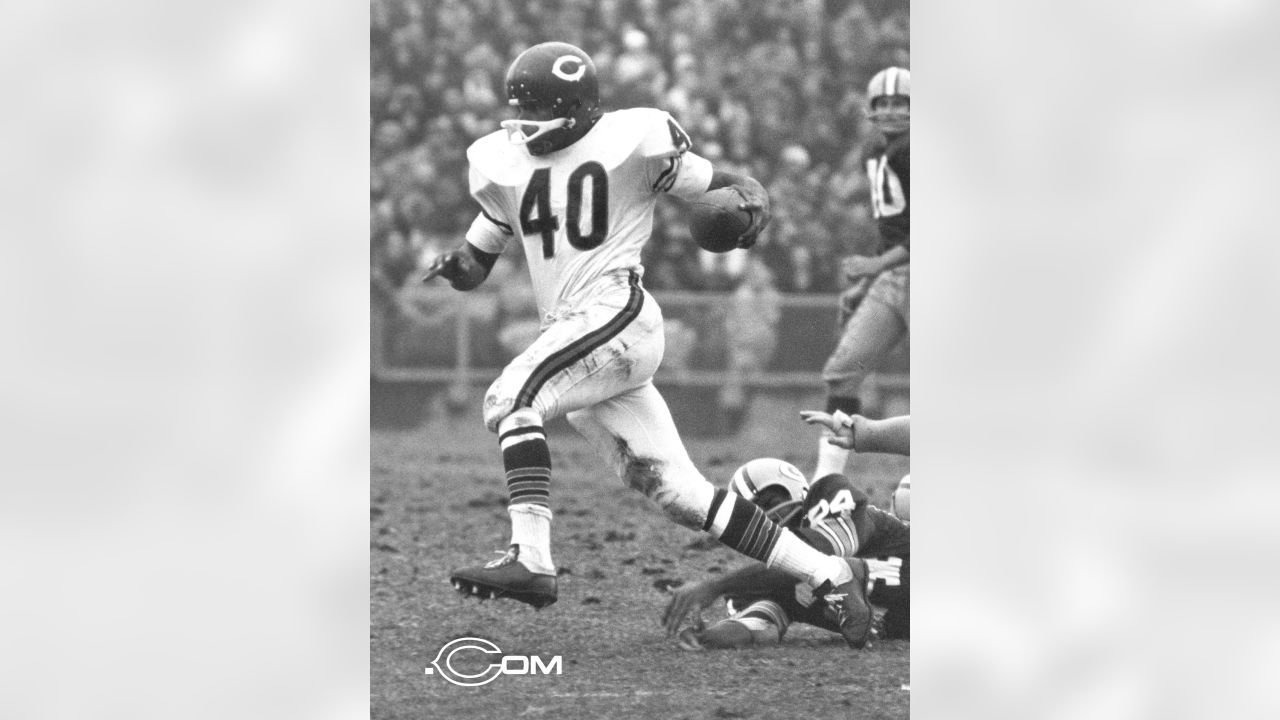 Gale Sayers, the Kansas Comet, Chicago Bears Metal Print by Thomas