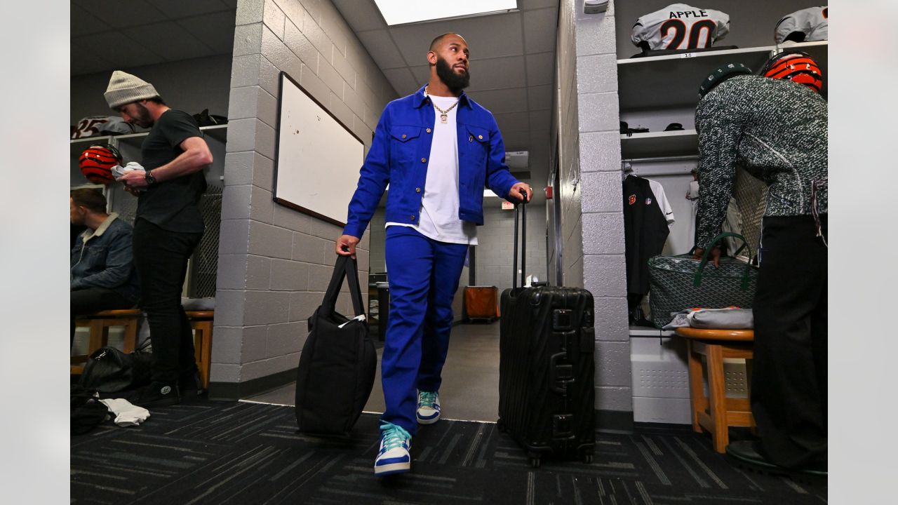 Photos: Bengals Arrive at Highmark Stadium