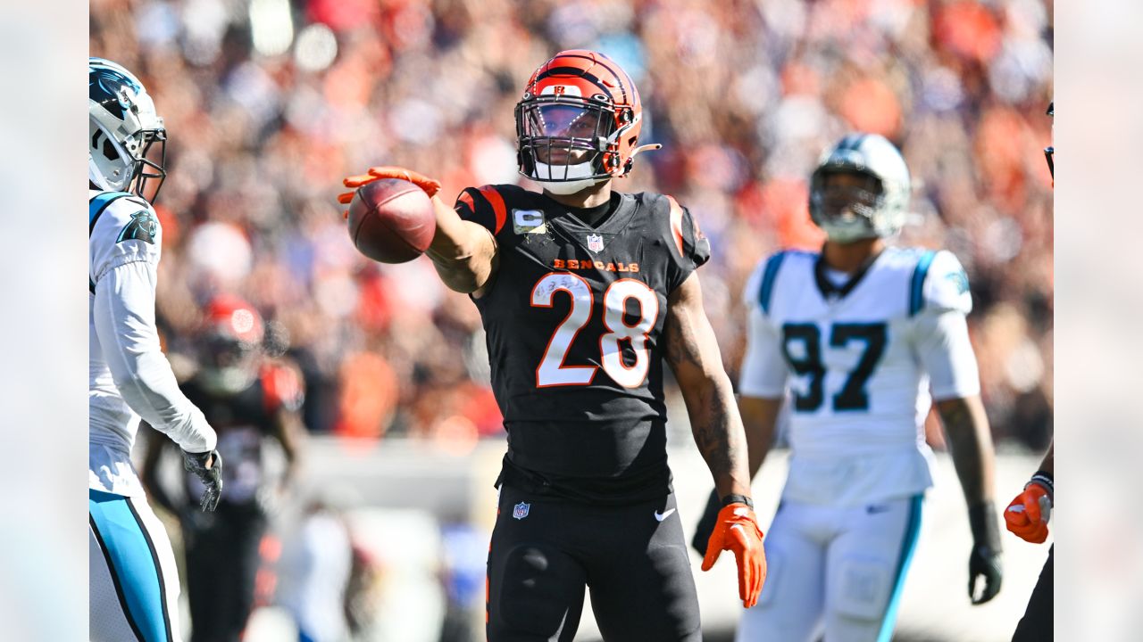 Joe Mixon makes history as the Bengals pick up get-right win over the  Panthers