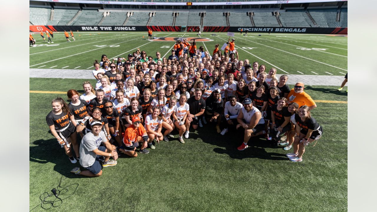 Cincinnati Bengals host jamboree to bring flag football to local all-girls  high schools