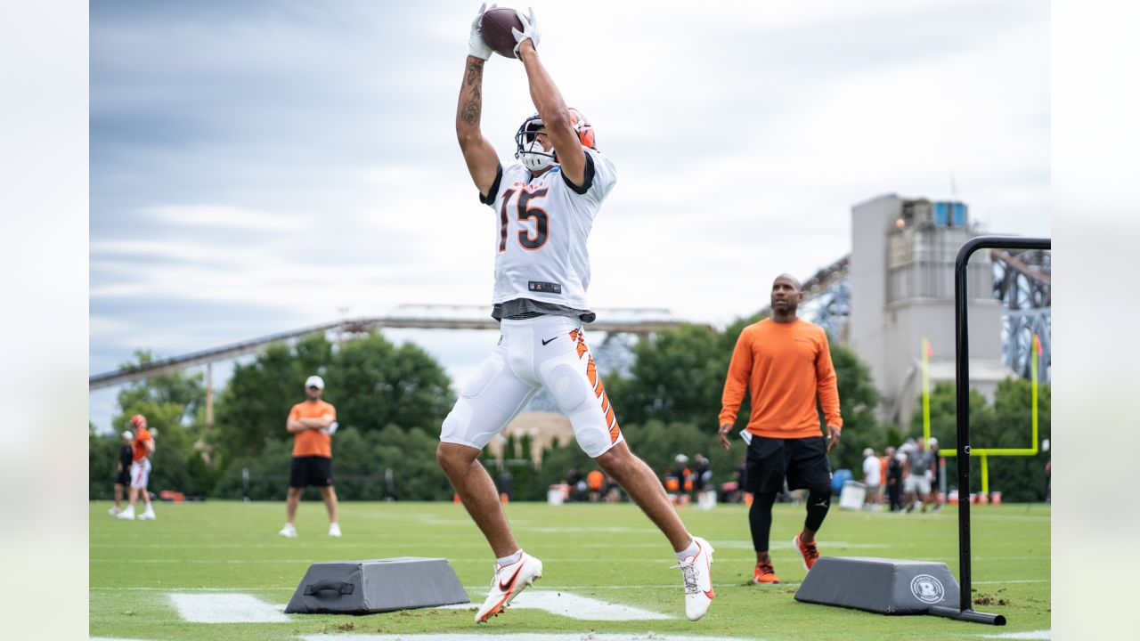 Joe back at training camp today with the bucket hat vibes #fyp