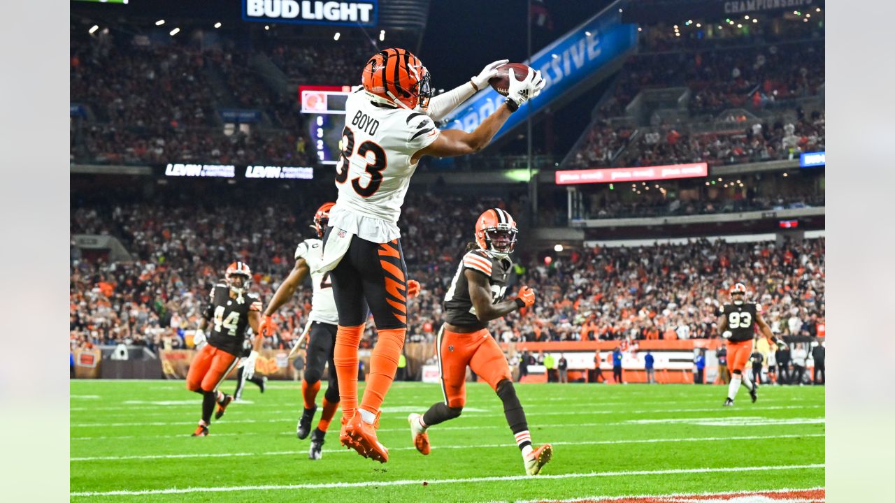 PHOTOS: Bengals at Browns for AFC North Monday Night Primetime