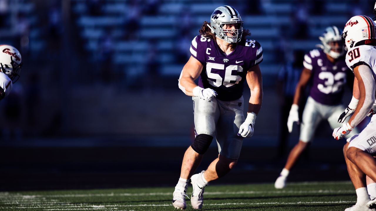 Bengals showing pre-draft interest in Kansas State DE Wyatt Hubert