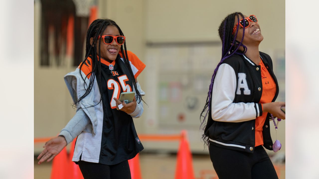 Bengals Rule Your School Pep Rally at Woodlawn Elementary