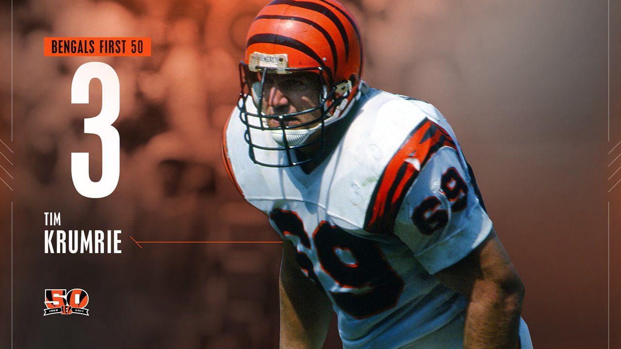 : Football NFL 1989 Score #69 Tim Krumrie Bengals