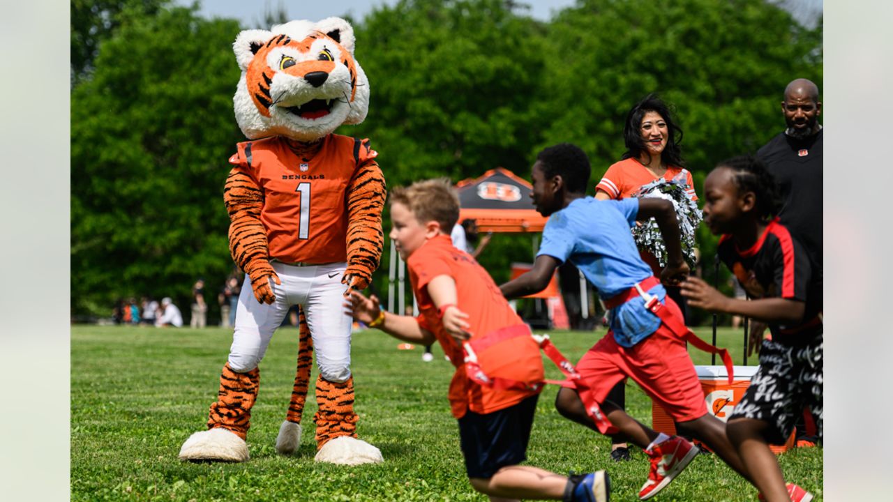 Photos  Bengals Rookies Lead Flag Football Camp