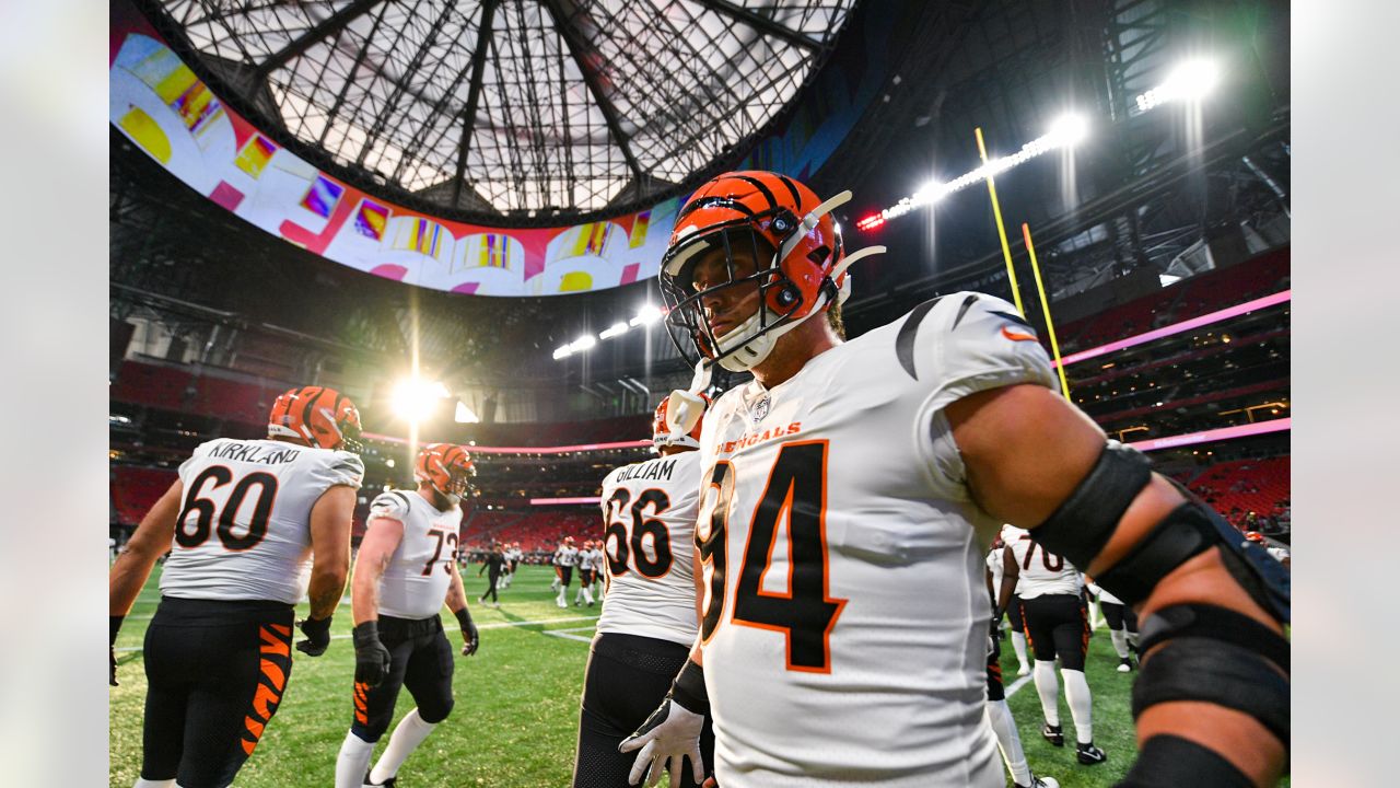 Cincinnati Bengals wide receiver Trent Taylor (11) pictured before an NFL  preseason football game against the Washington Commanders, Saturday, August  26, 2023 in Landover. (AP Photo/Daniel Kucin Jr Stock Photo - Alamy