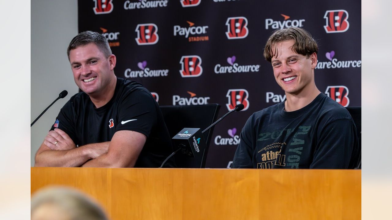 Joe Burrow holds press conference after signing new contract