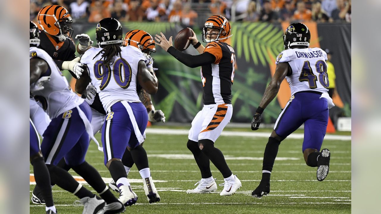 Andy Dalton throws 4 TD passes, Bengals beat Ravens 34-23