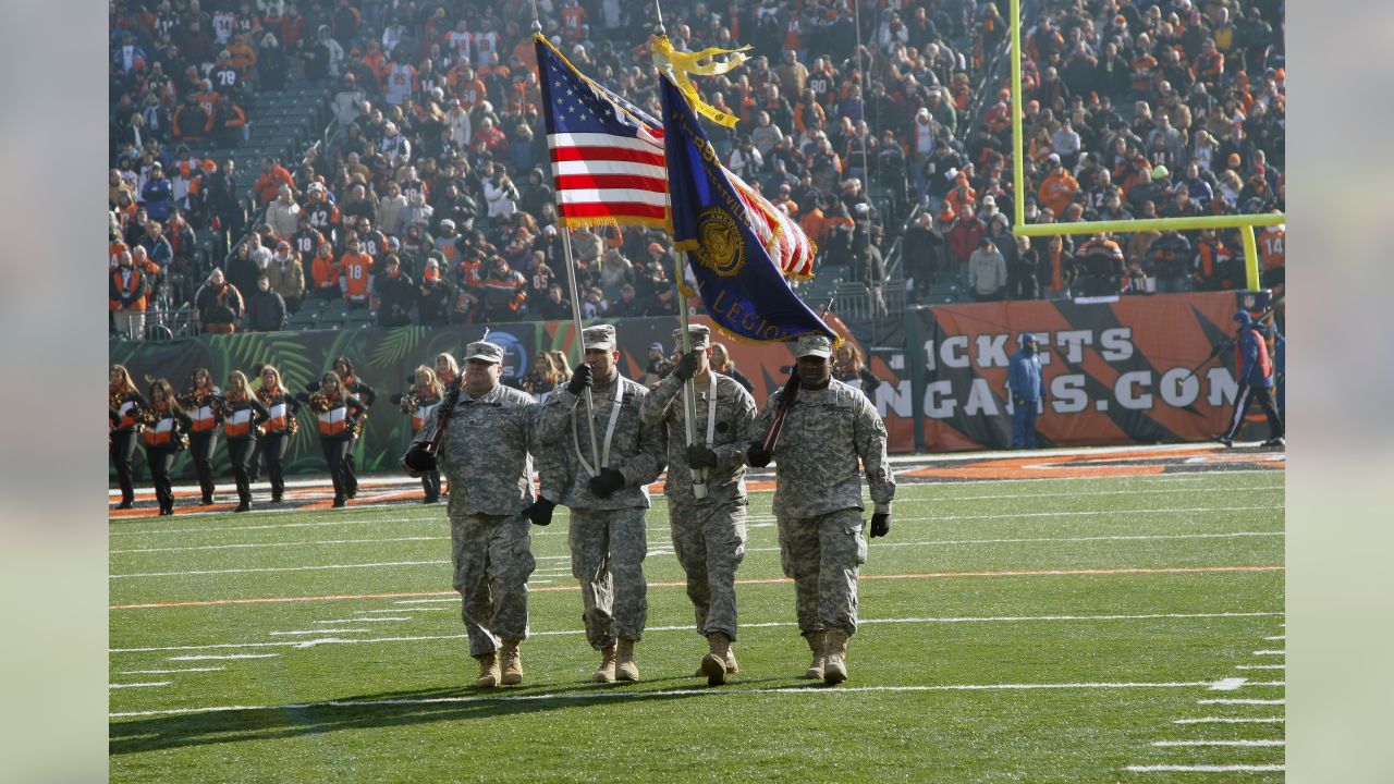 Bengals highlight the Salute to Service campaign, a year-round