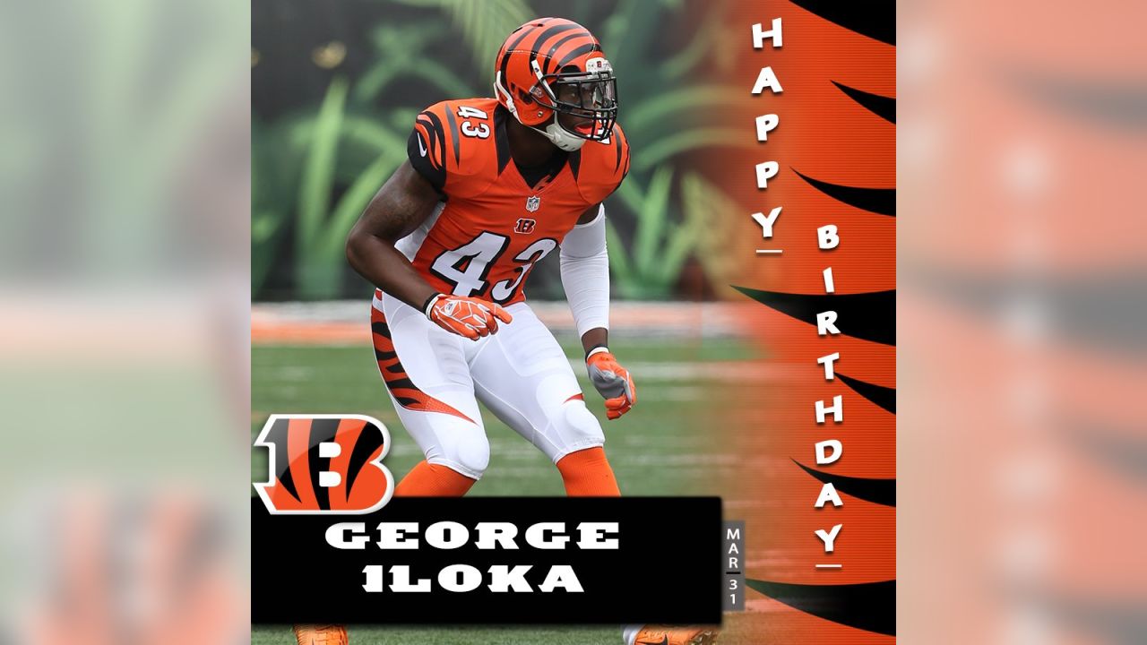 George Iloka gets new jersey number