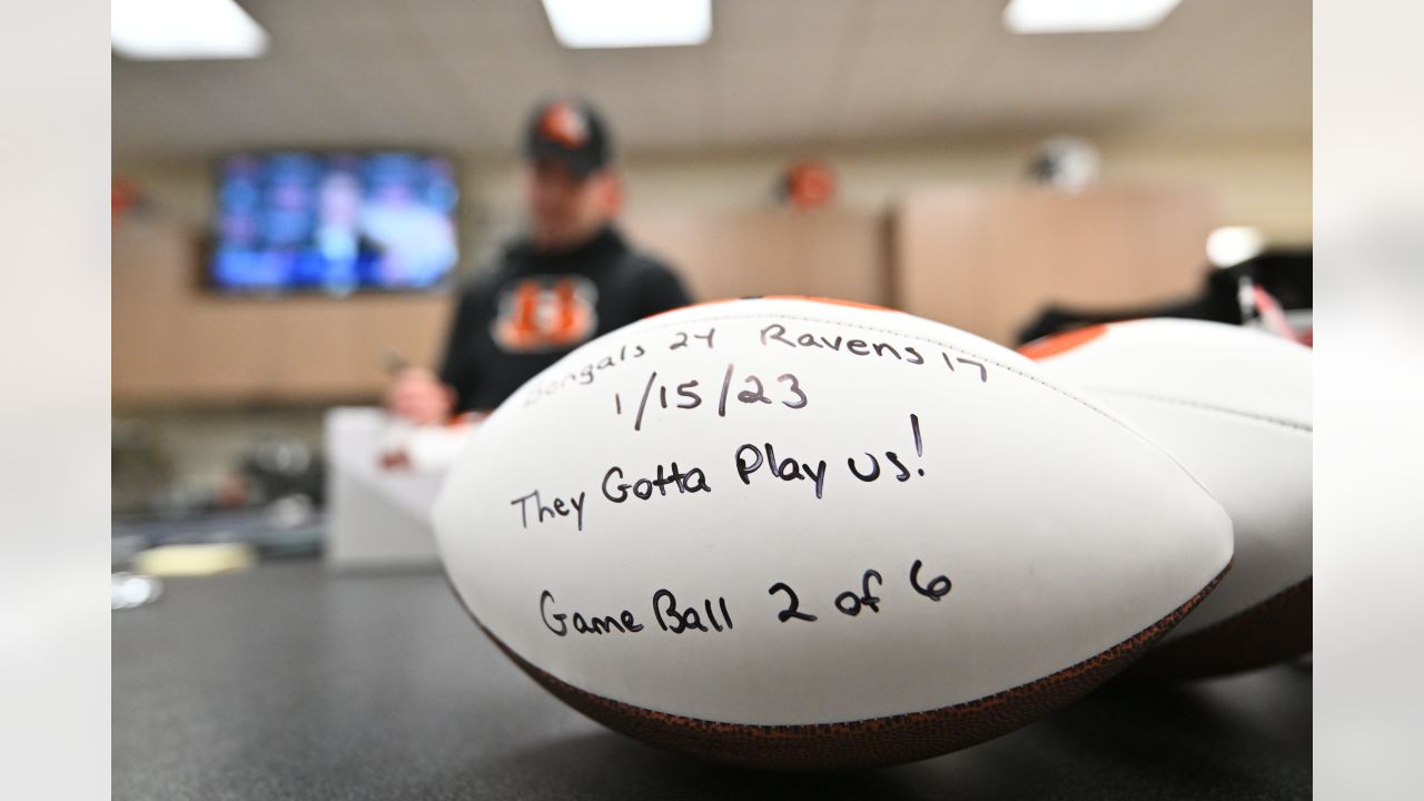 The city SHARES in this with us - Zac Taylor on game Bengals' ball  tradition