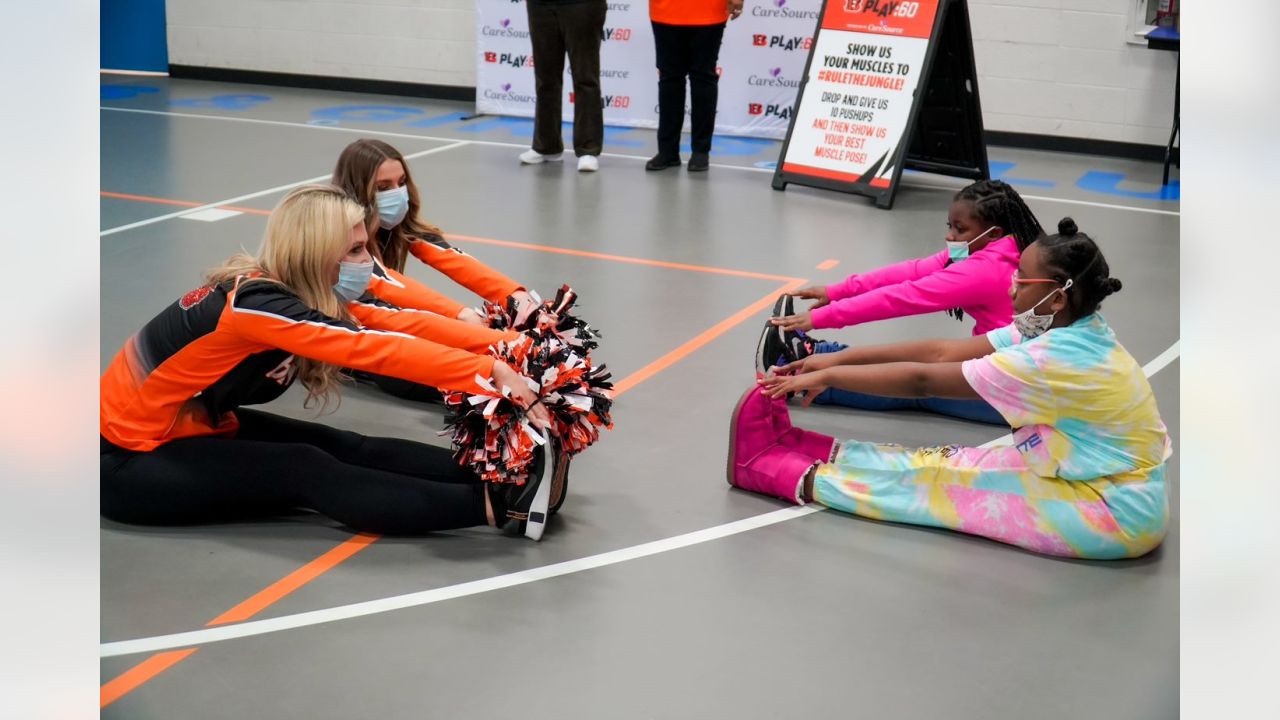 Bengals host pep rally at Woodlawn Elementary