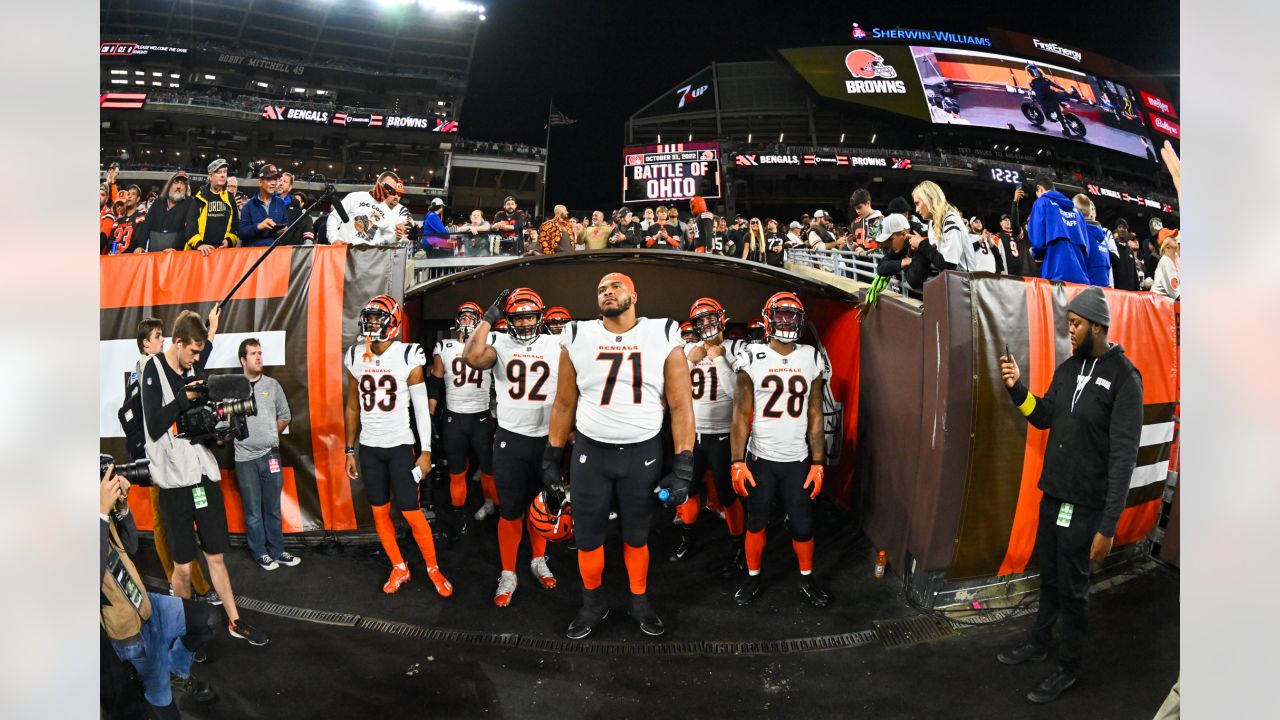 PHOTOS: Bengals at Browns for AFC North Monday Night Primetime