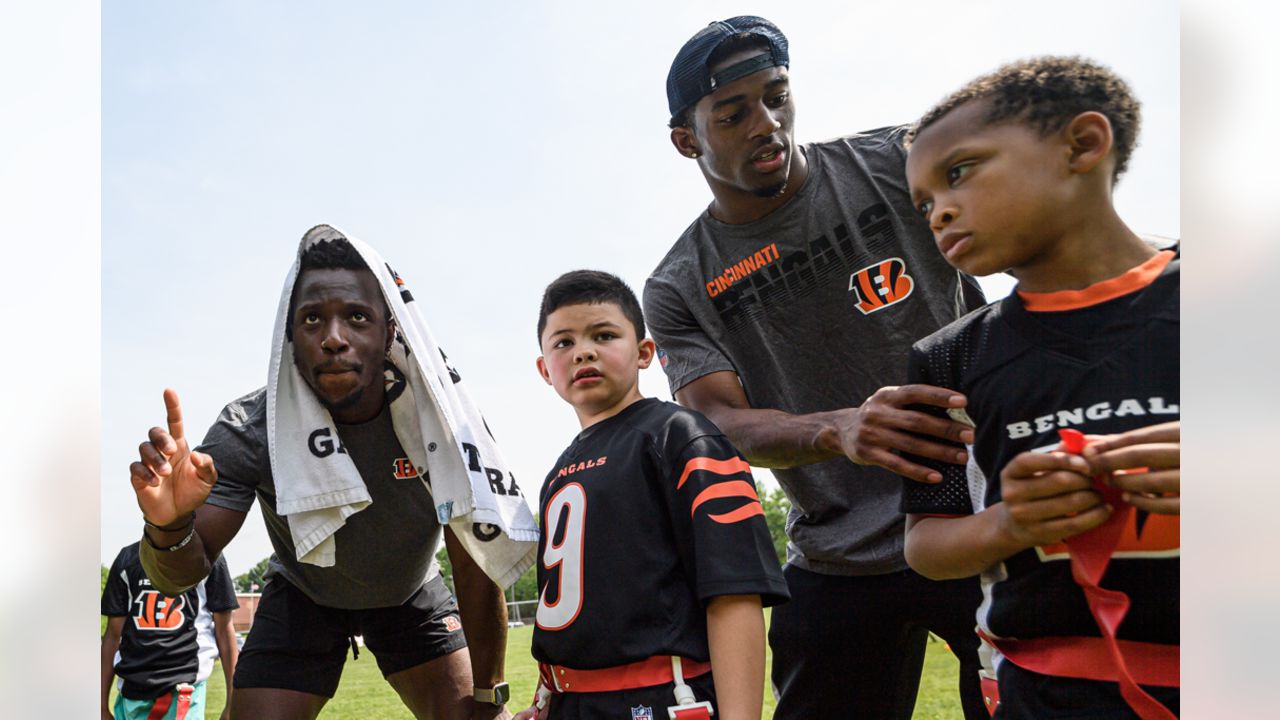 Bengals host pep rally at Woodlawn Elementary