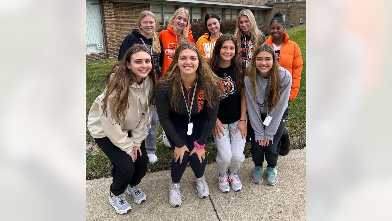 Bengals Rule Your School Pep Rally at Woodlawn Elementary