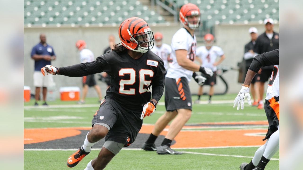 Wide receiver T.J. Houshmandzadeh of the Cincinnati Bengals shushes