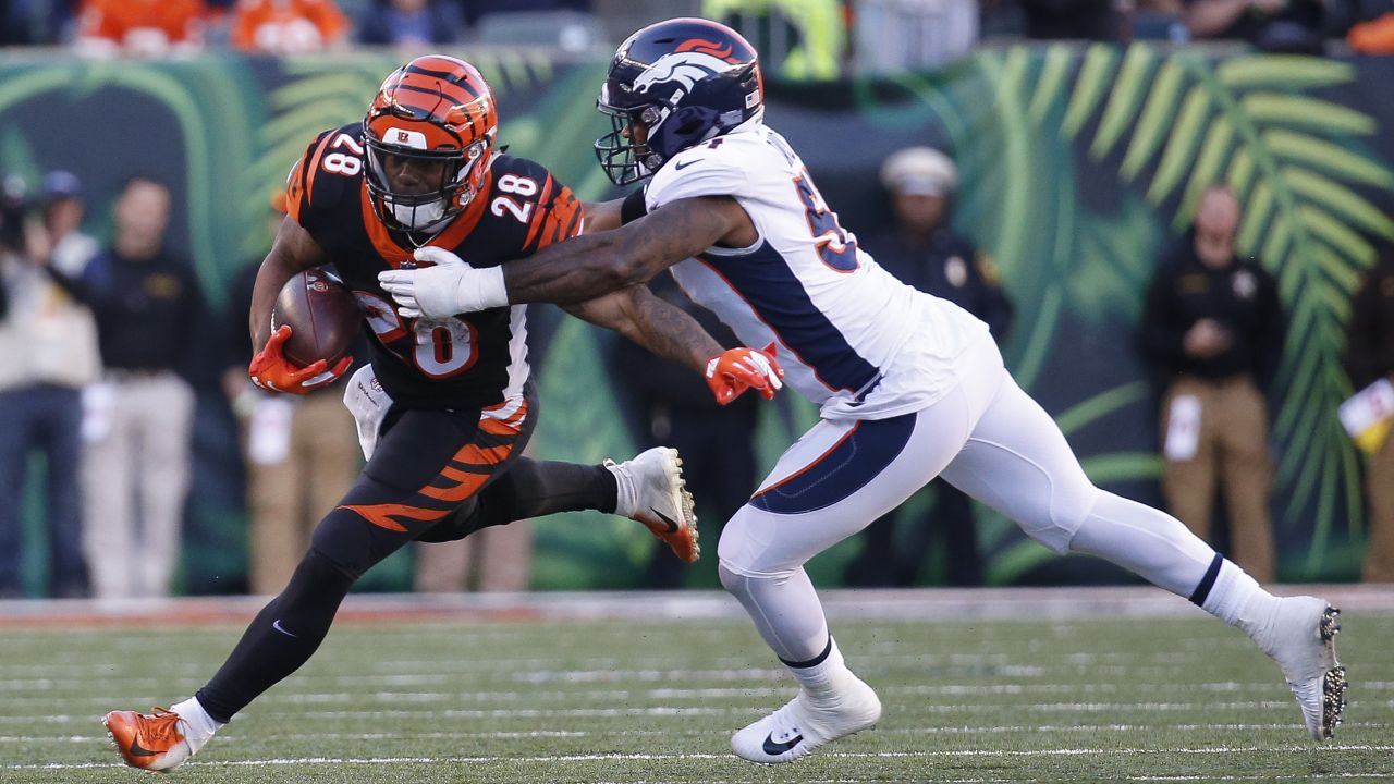 Cincinnati Bengals tight end Scotty Washington (82) during an NFL preseason  football game against the New