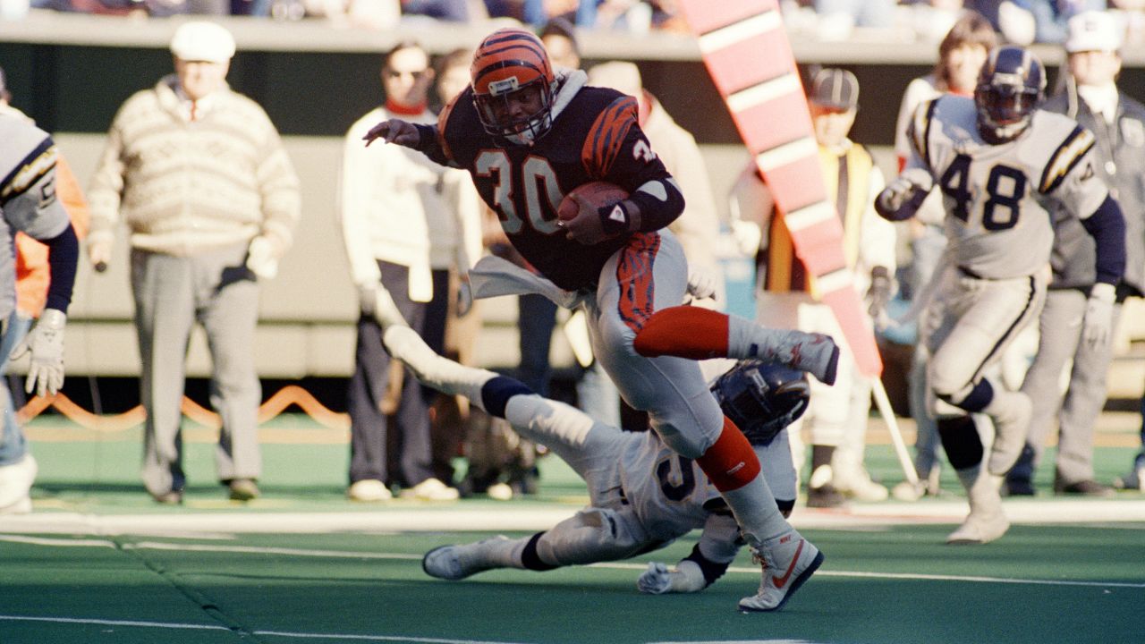 1982 FREEZER BOWL Cincinnati Bengals / SD Chargers 5x7 photo unpublished