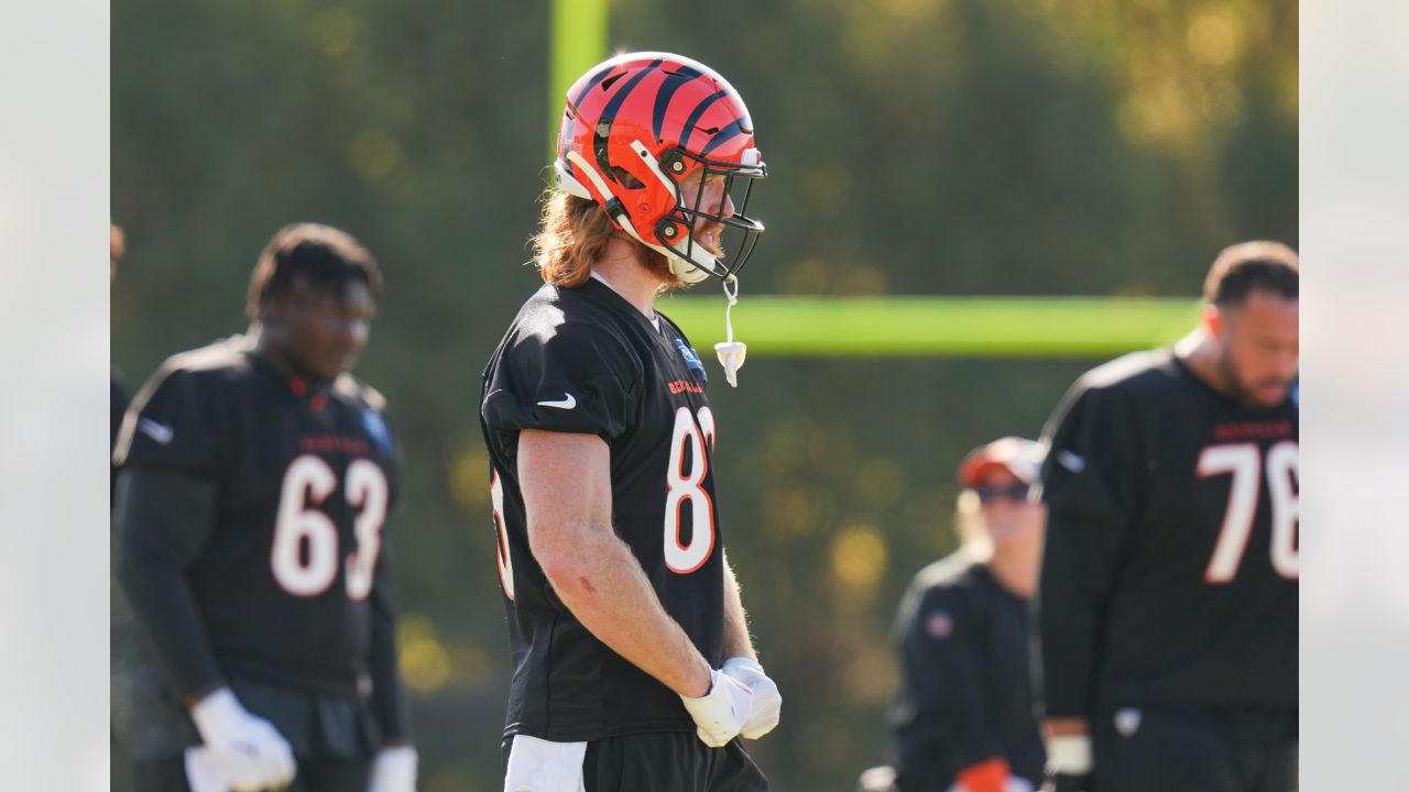 Baseball bonds Hayden Hurst and Bengals TE coach Casey