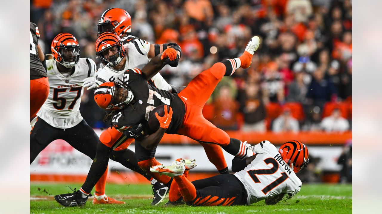PHOTOS: Bengals at Browns for AFC North Monday Night Primetime