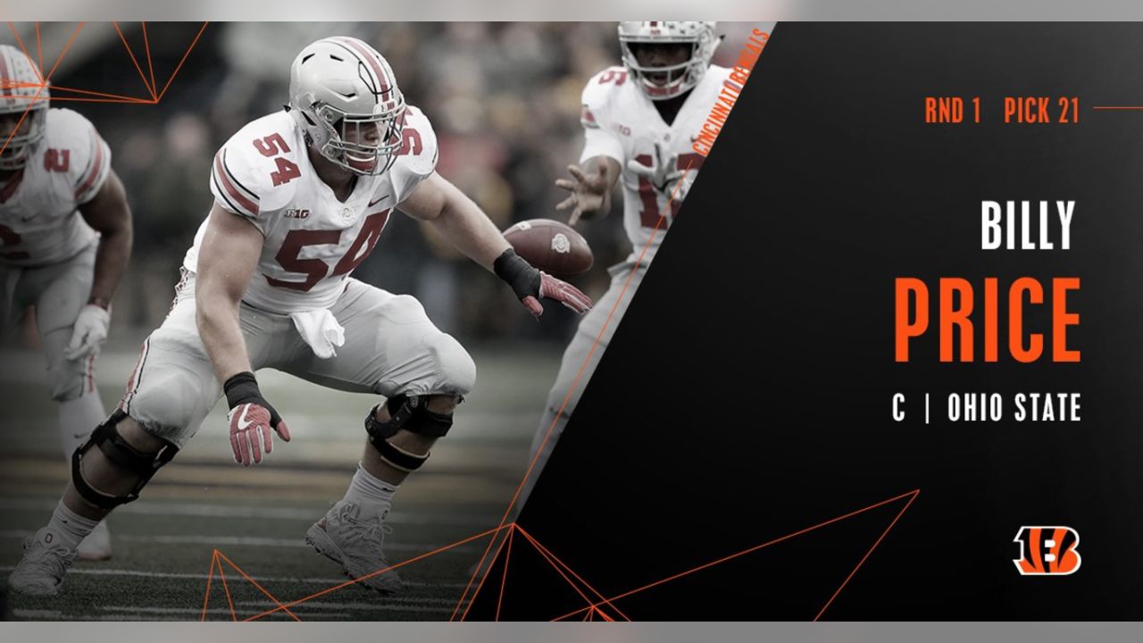 The Cincinnati Bengals select Billy Price 21st overall in the 2018 NFL  Draft, NFL Draft