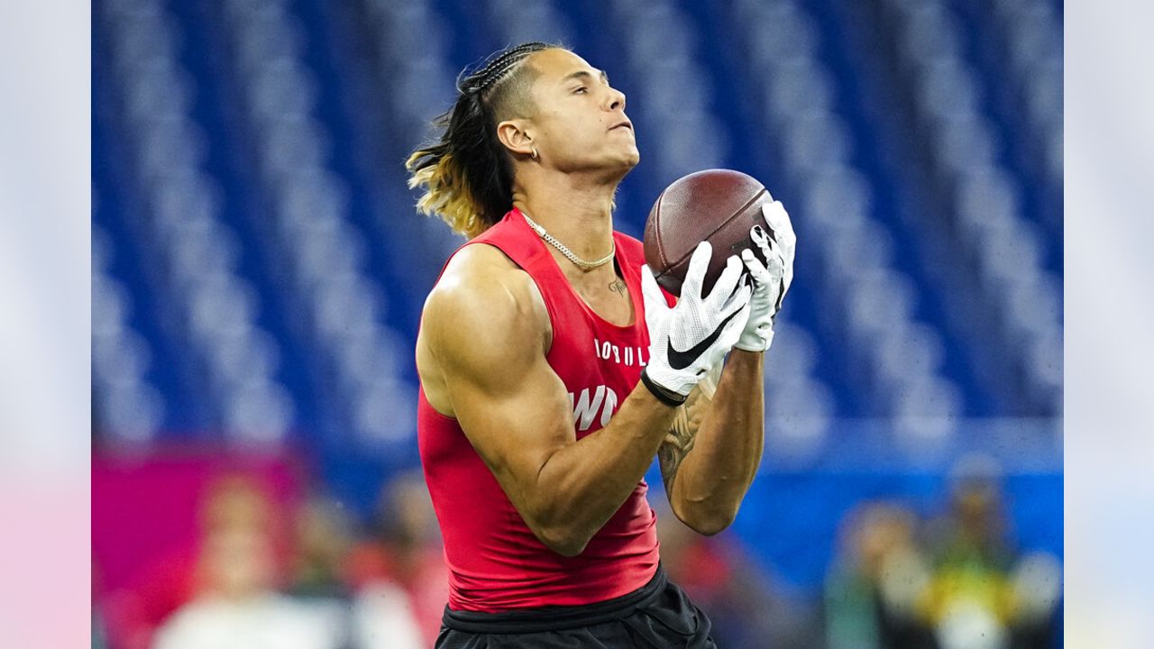 Iosivas Finishes NFL Scouting Combine - Princeton University Athletics