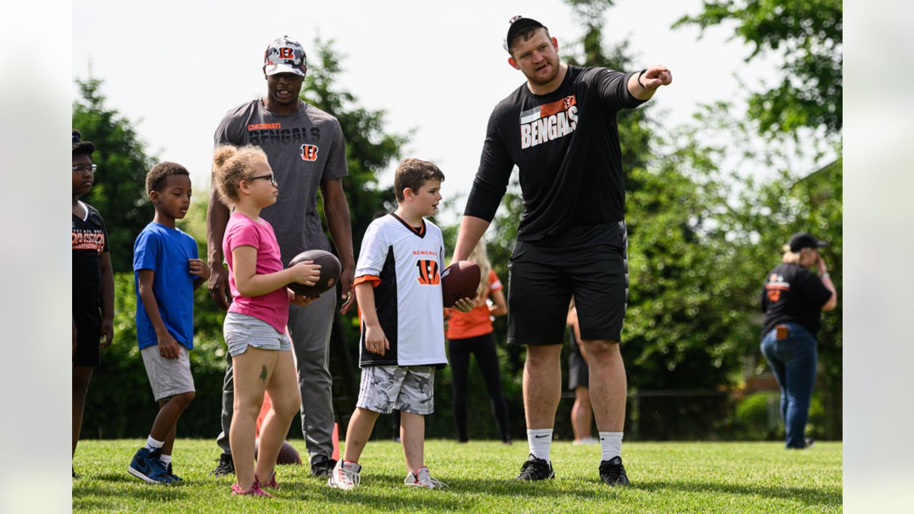 Photos  Bengals Rookies Lead Flag Football Camp