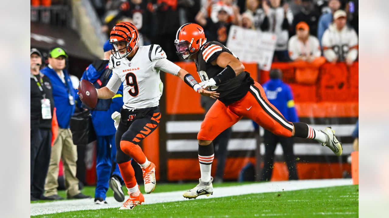 Cincinnati Bengals at Cleveland Browns MNF Week 8 Live Updates