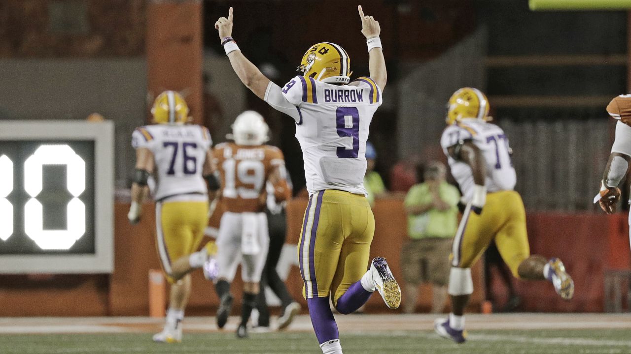 Bengals take LSU Tigers' Joe Burrow with top pick in 2020 NFL Draft - Cincy  Jungle