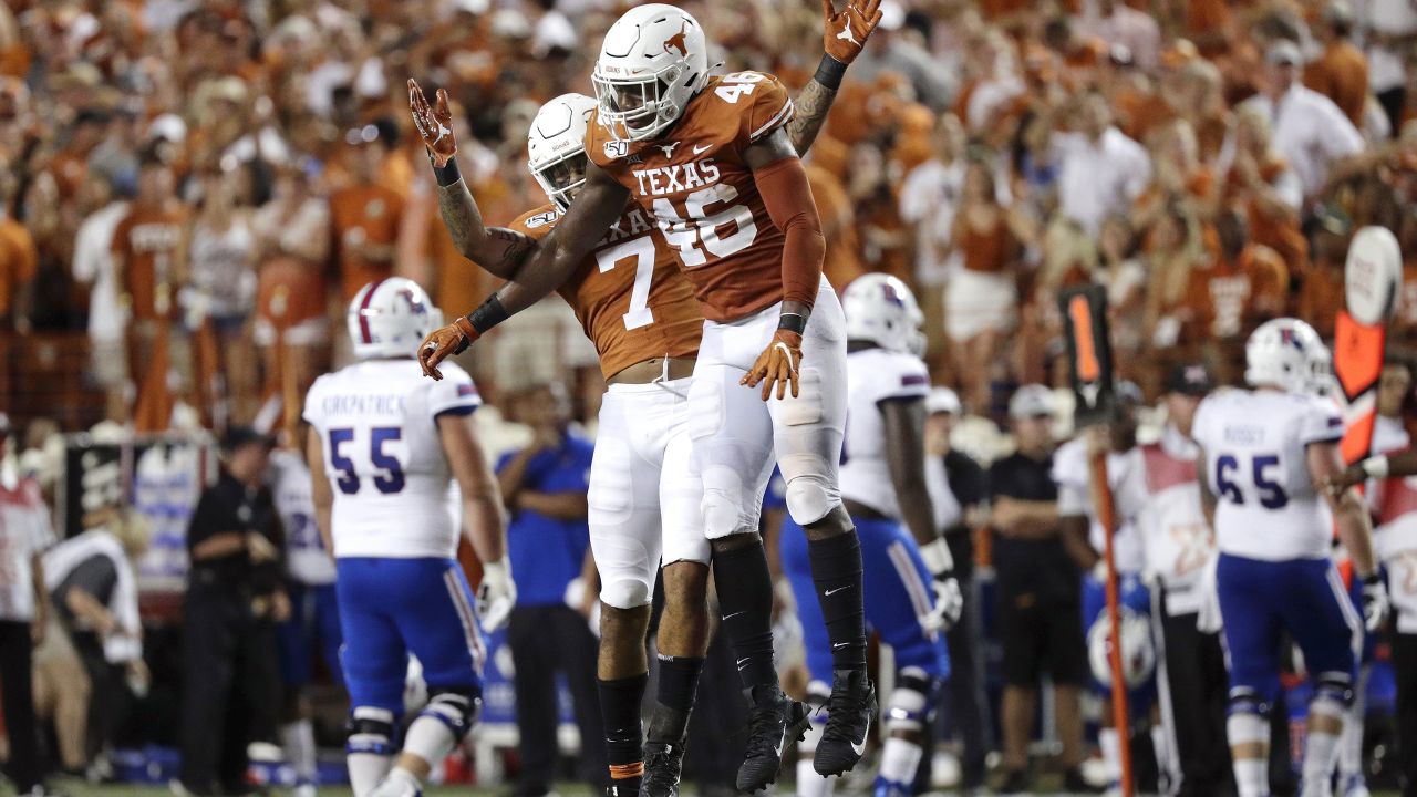 NCAA FOOTBALL: Oak Ridge alum Ossai a budding star for Texas