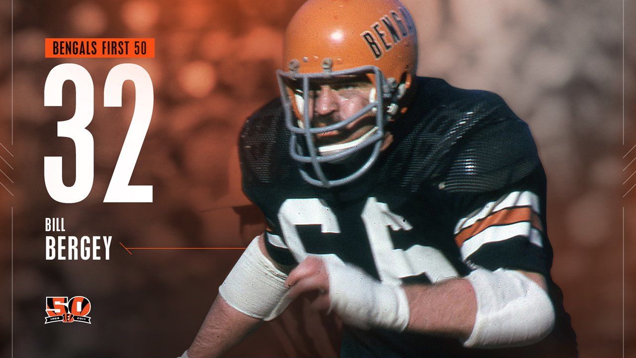 Bengals 50: Bill Bergey, a top LB who sued the Bengals