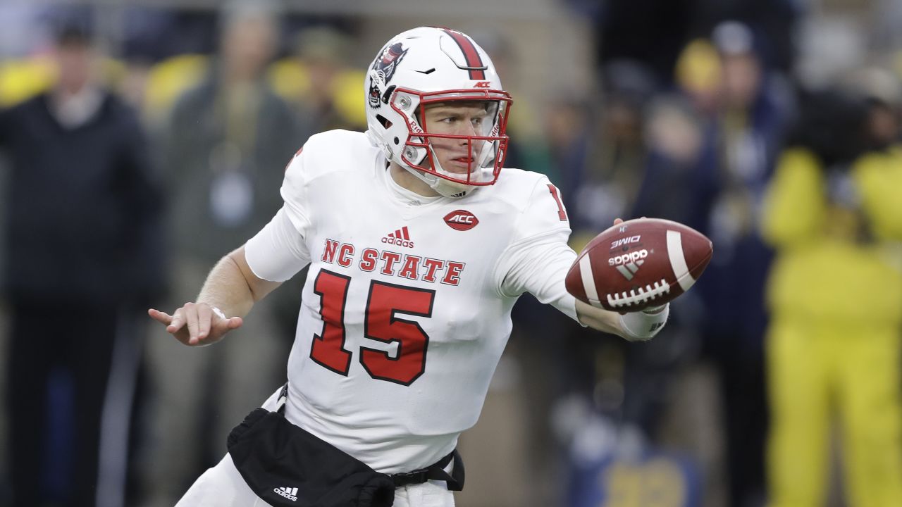 Bengals turn to former NC State QB Ryan Finley to salvage 0-8 start