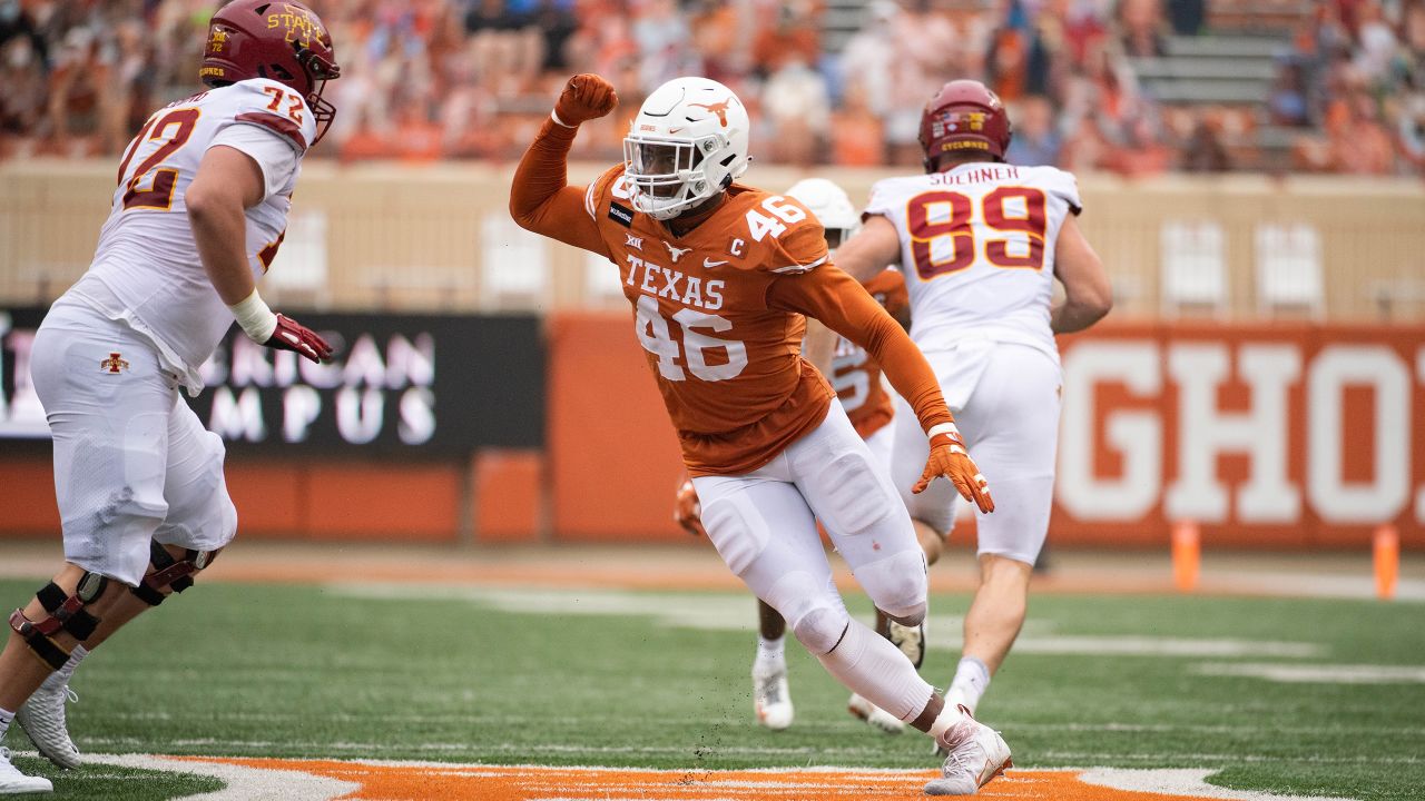 Bengals select Texas' Joseph Ossai in third round of 2021 NFL Draft