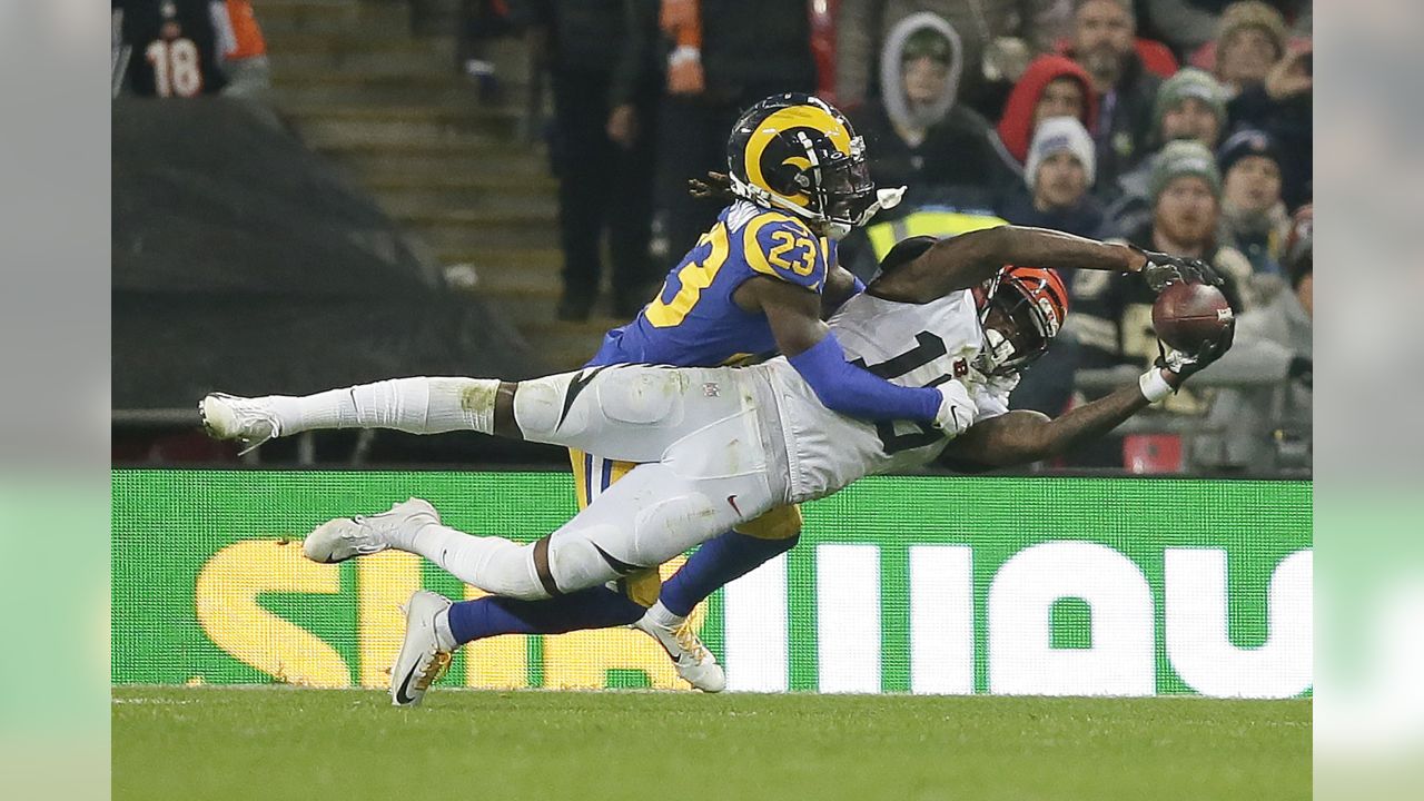 Bengals sluggish but defense grinds out Monday night win over Rams