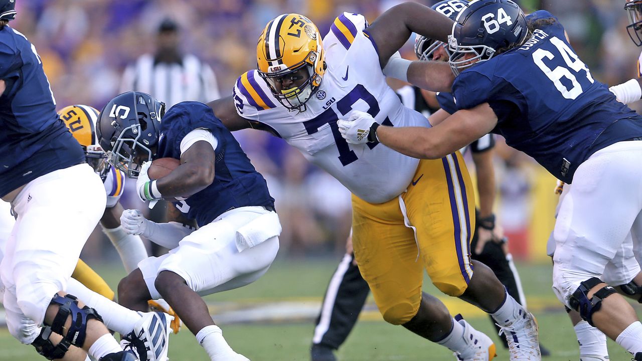 Bengals draw from LSU pipeline, selecting Tyler Shelvin in fourth