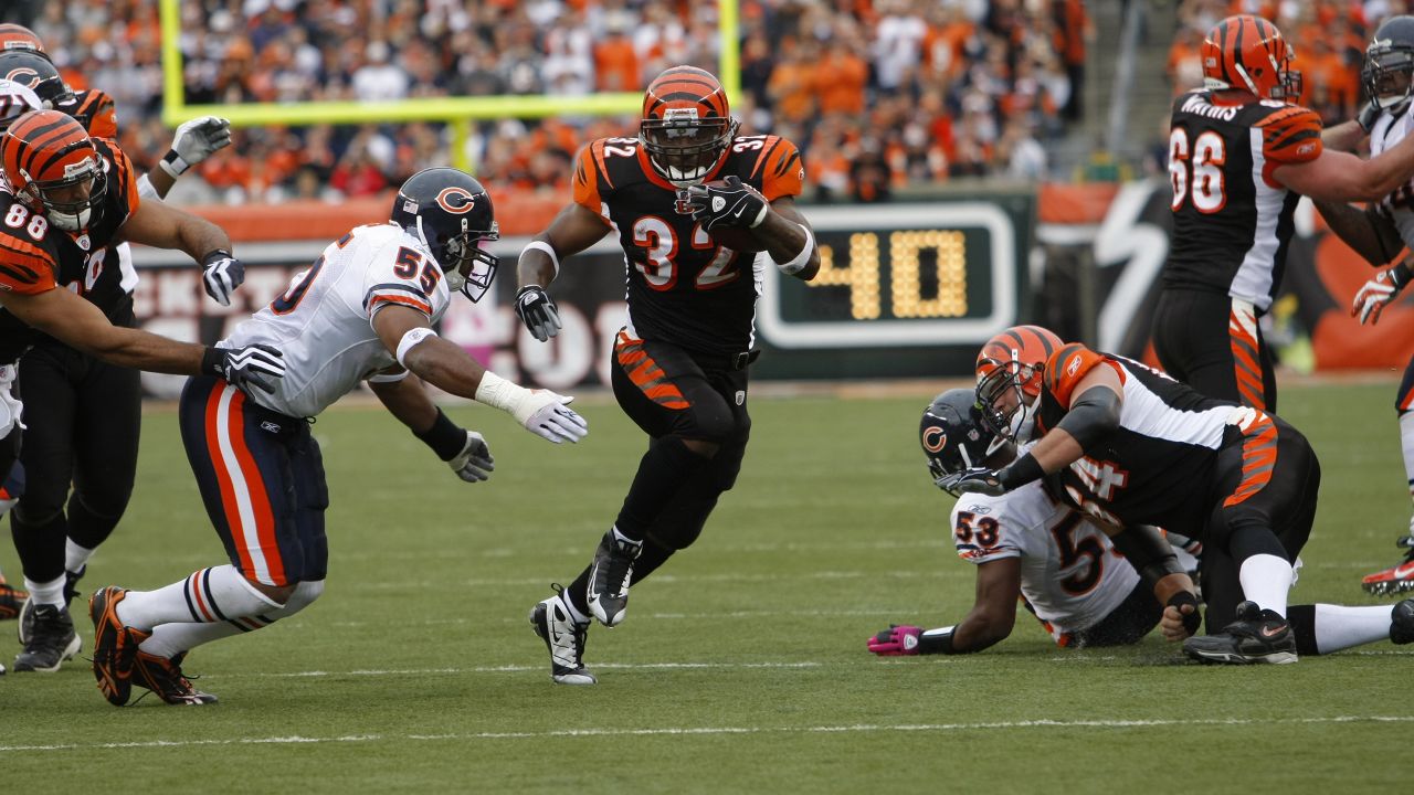 Cincinnati Bengals quarterback Reid Sinnett (7) gestures to his