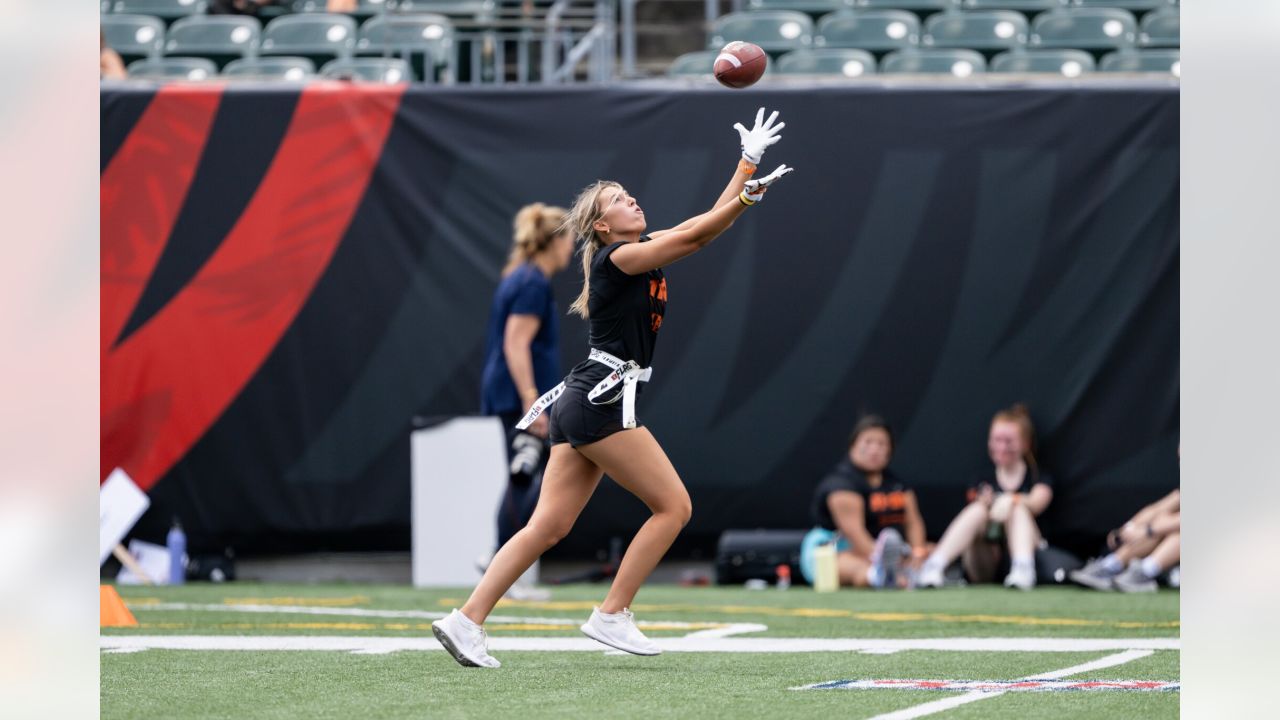 Bengals Host First-Annual Girls Flag Football Jamboree at Paycor