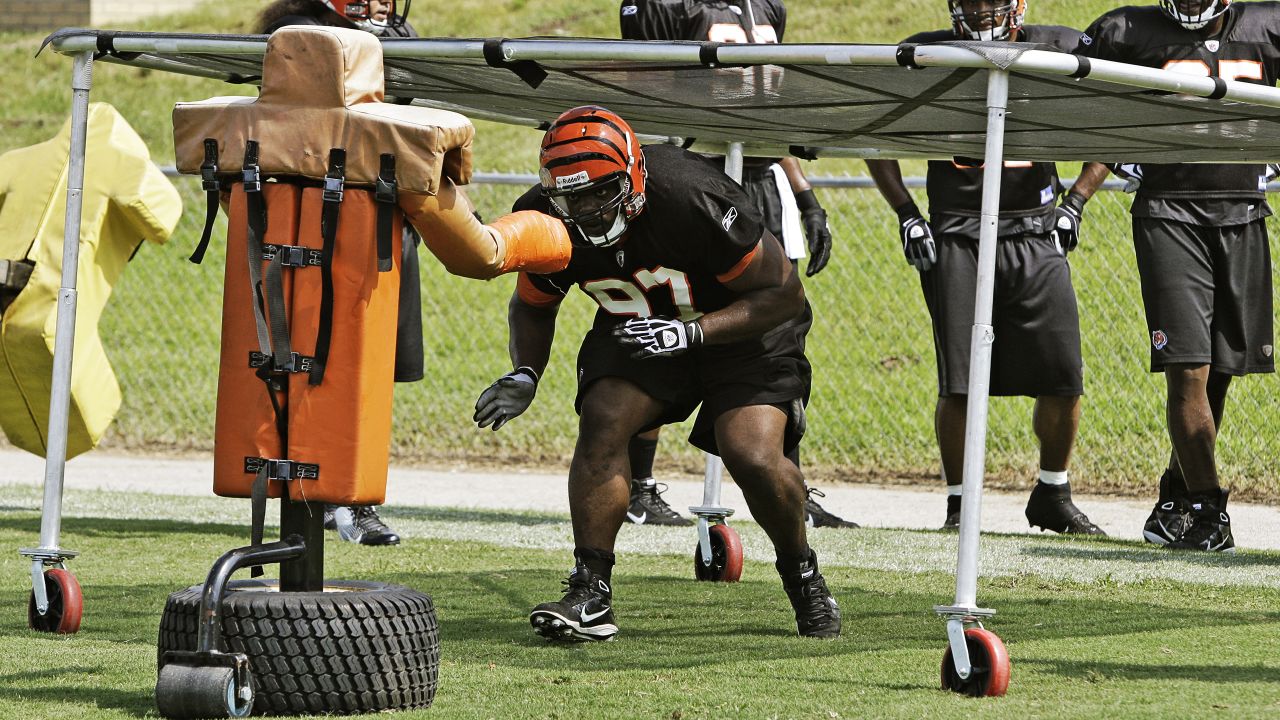 Cincinnati Bengals wide receiver Chad Ochocinco arrives on opening day of  the Bengal's fall training camp at the Toyota Stadium in Georgetown,  Kentucky, Thursday, July 29, 2010. (Photo by Charles Bertram/Lexington  Herald-Leader/MCT/Sipa