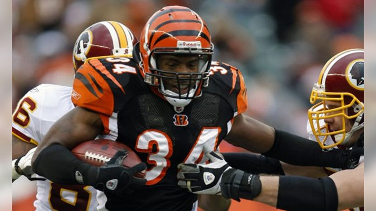 Cincinnati Bengals Kyries Hebert is seen on the bench in the first quarter  of an NFL preseason football game against the New England Patriots,  Thursday, Aug. 20, 200i9, in Foxborough, Mass. (AP