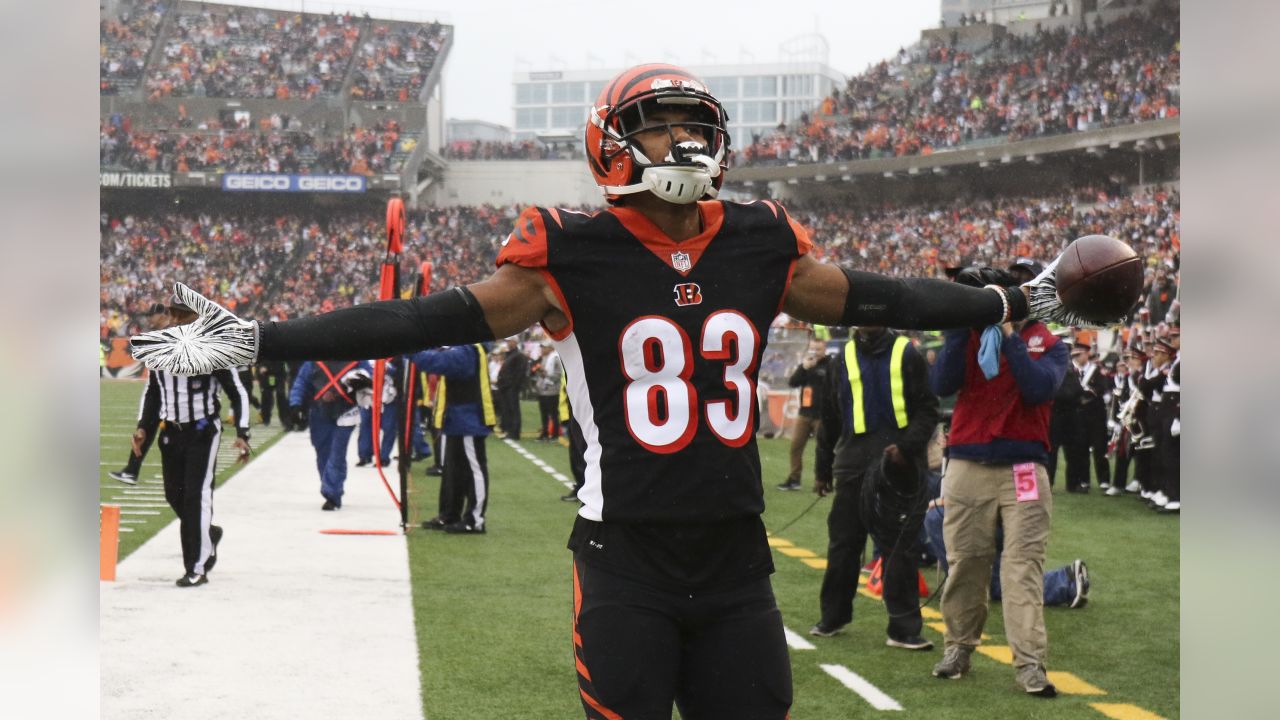 Pittsburgh Steelers cornerback Ahkello Witherspoon (25) celebrates an  interception during a NFL football game against the Cincinnati Bengals,  Sunday, Sept. 11, 2022, in Cincinnati. (AP Photo/Emilee Chinn Stock Photo -  Alamy