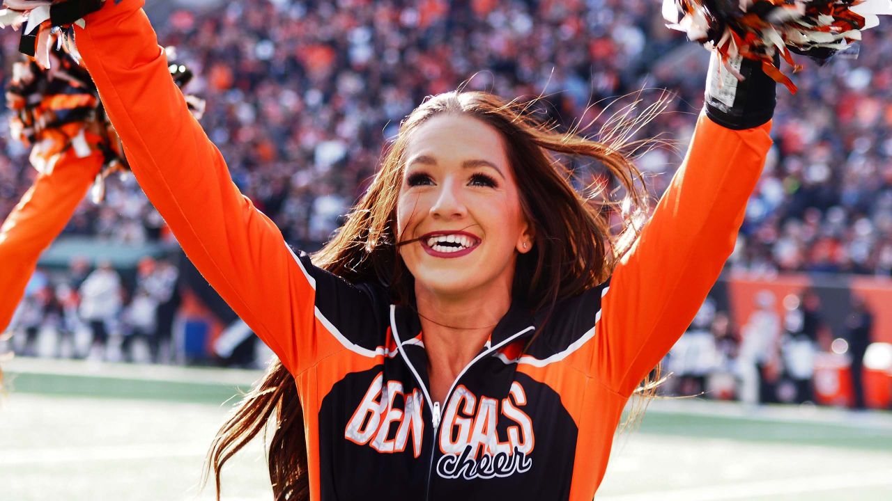 Cincinnati bengals cheerleaders hi-res stock photography and