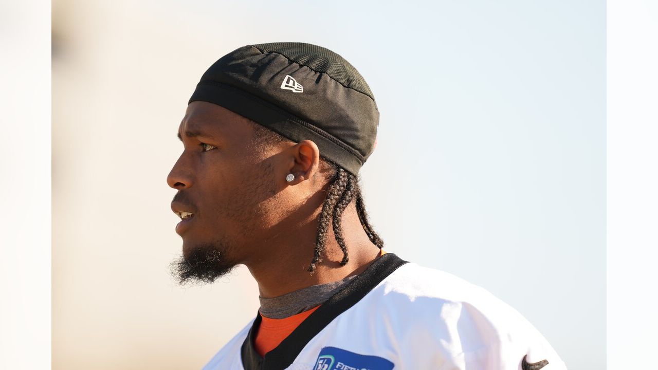 Ja'Marr Chase's hair made waves at Bengals practice