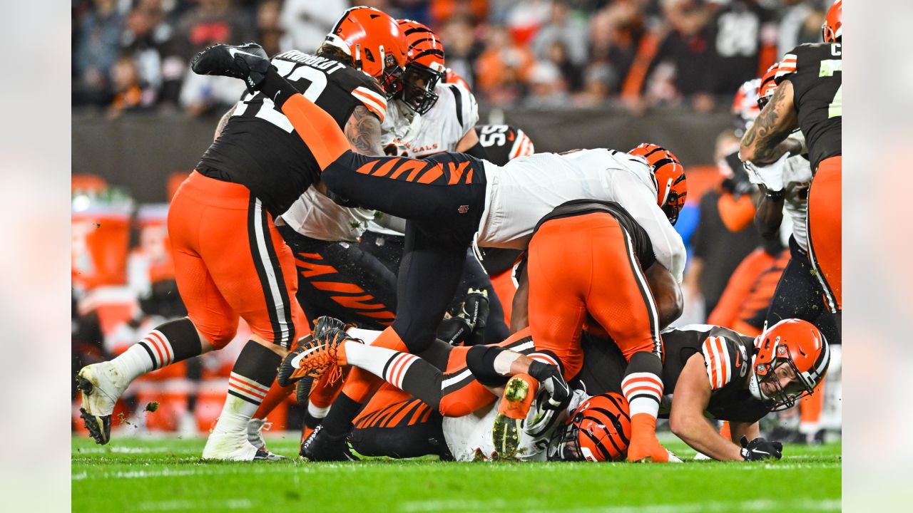 PHOTOS: Bengals at Browns for AFC North Monday Night Primetime