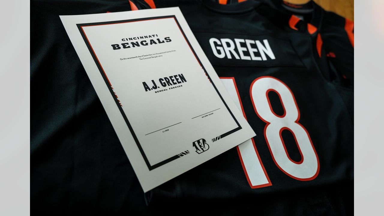 A.J. Green signs deal to retire a Bengal