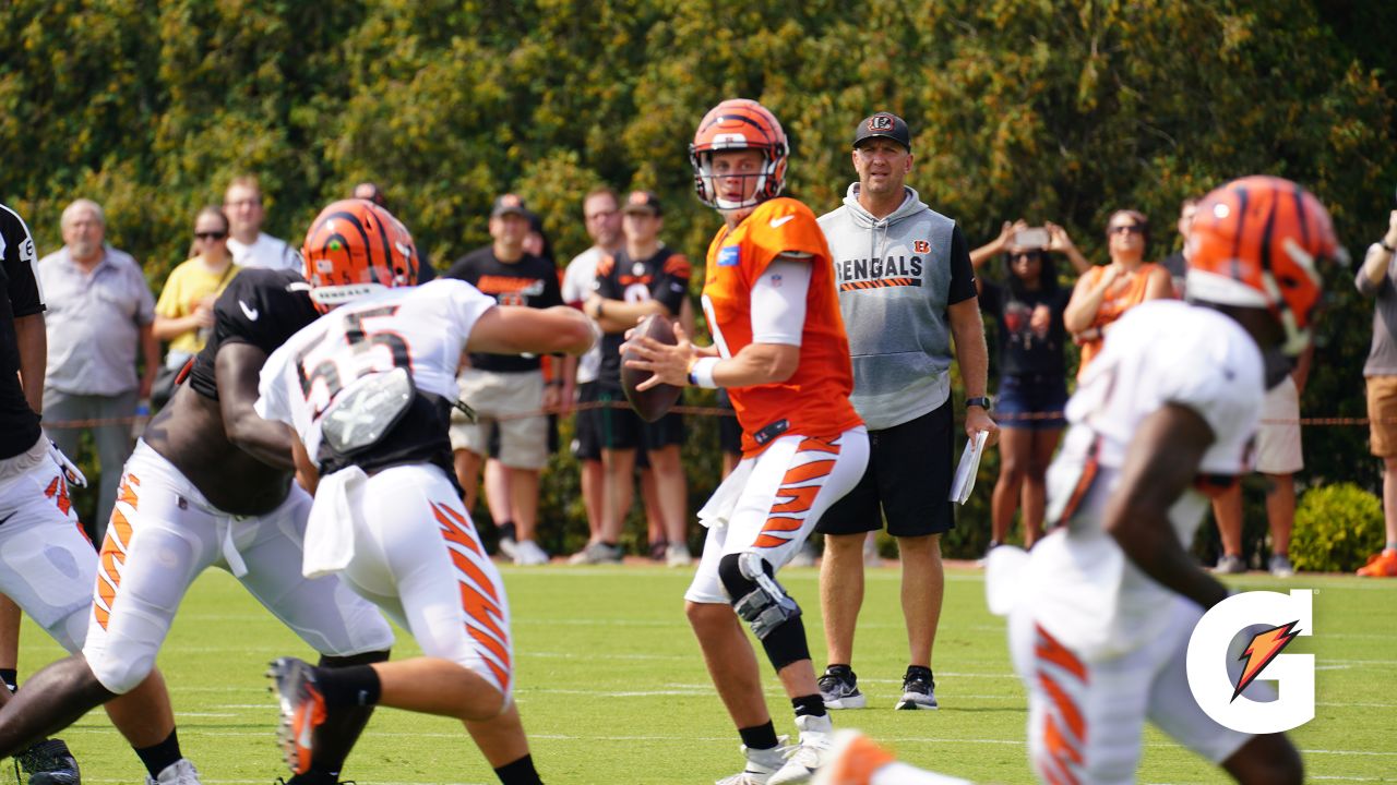 Joe Burrow unveils whole new look at Bengals offseason practices