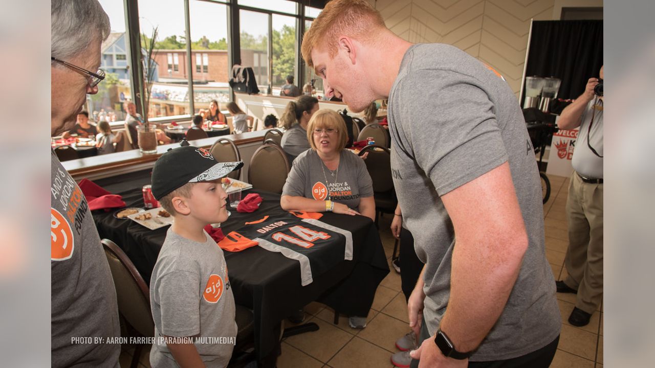 Andy and JJ Dalton Host 'King for a Day'