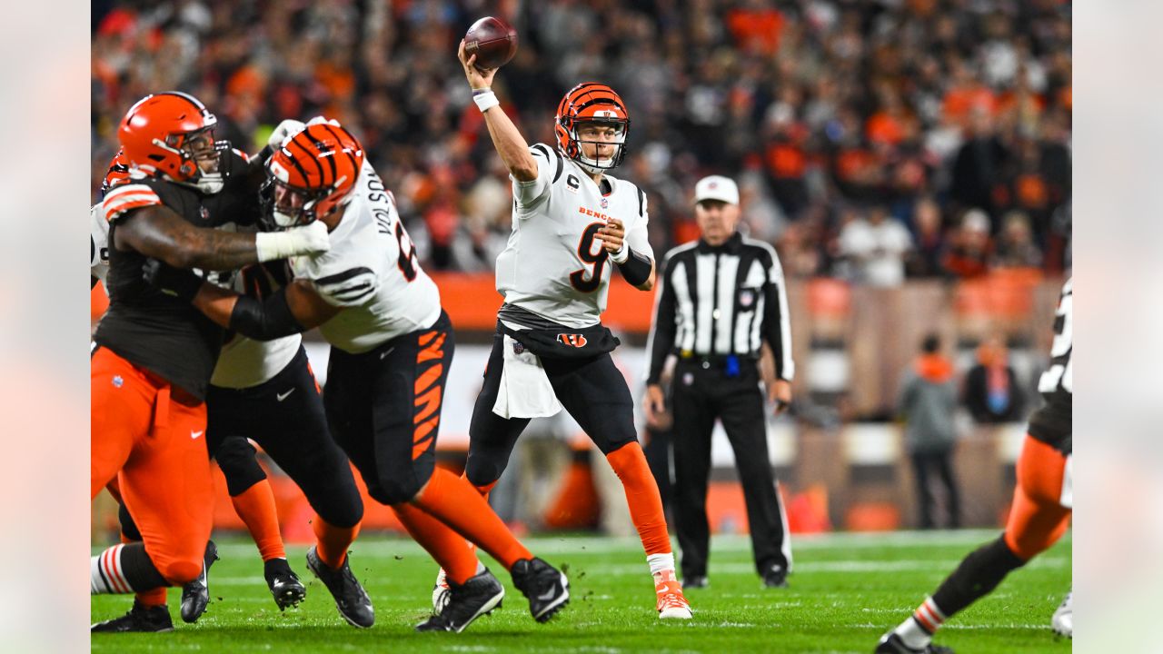 PHOTOS: Bengals at Browns for AFC North Monday Night Primetime