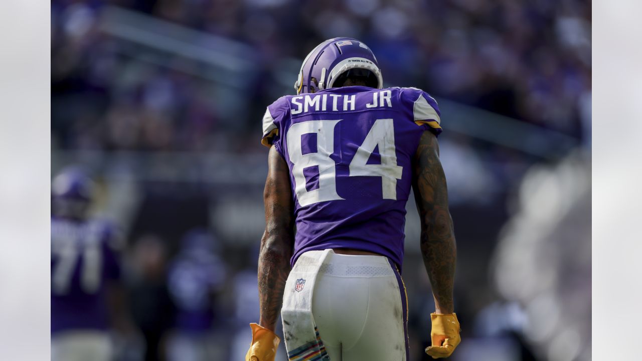 Irv Smith Jr. receives praise from PFF and Vikings' head coach - Cincy  Jungle